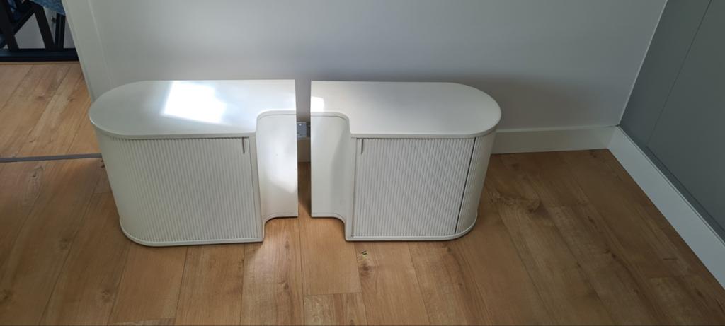 Nachtkastjes voor Auping Auronde bed, Ophalen, Gebruikt, 45 tot 65 cm, Minder dan 55 cm