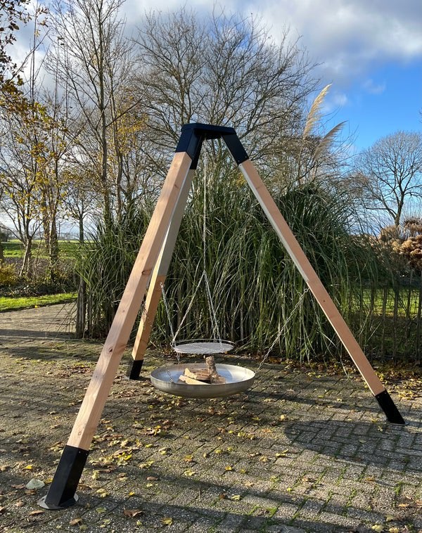 RVS barbecue tripod / slinger barbecue, Ophalen, Nieuw