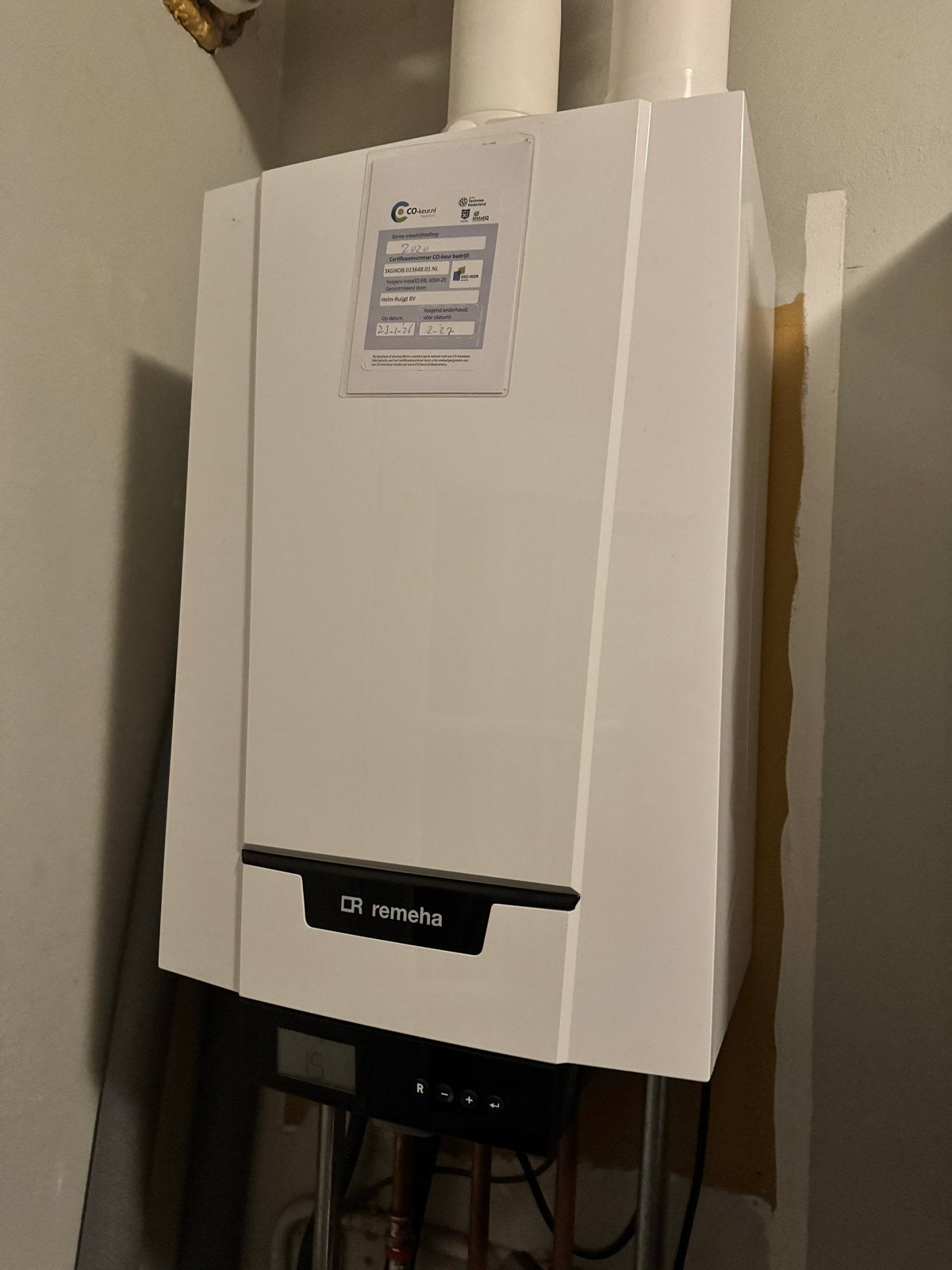 Remeha Avanta ace CW4 CV-ketel uit 2020, Ophalen, Hoog rendement (Hr), Cv-ketel of Combi-ketel, Minder dan 60 cm