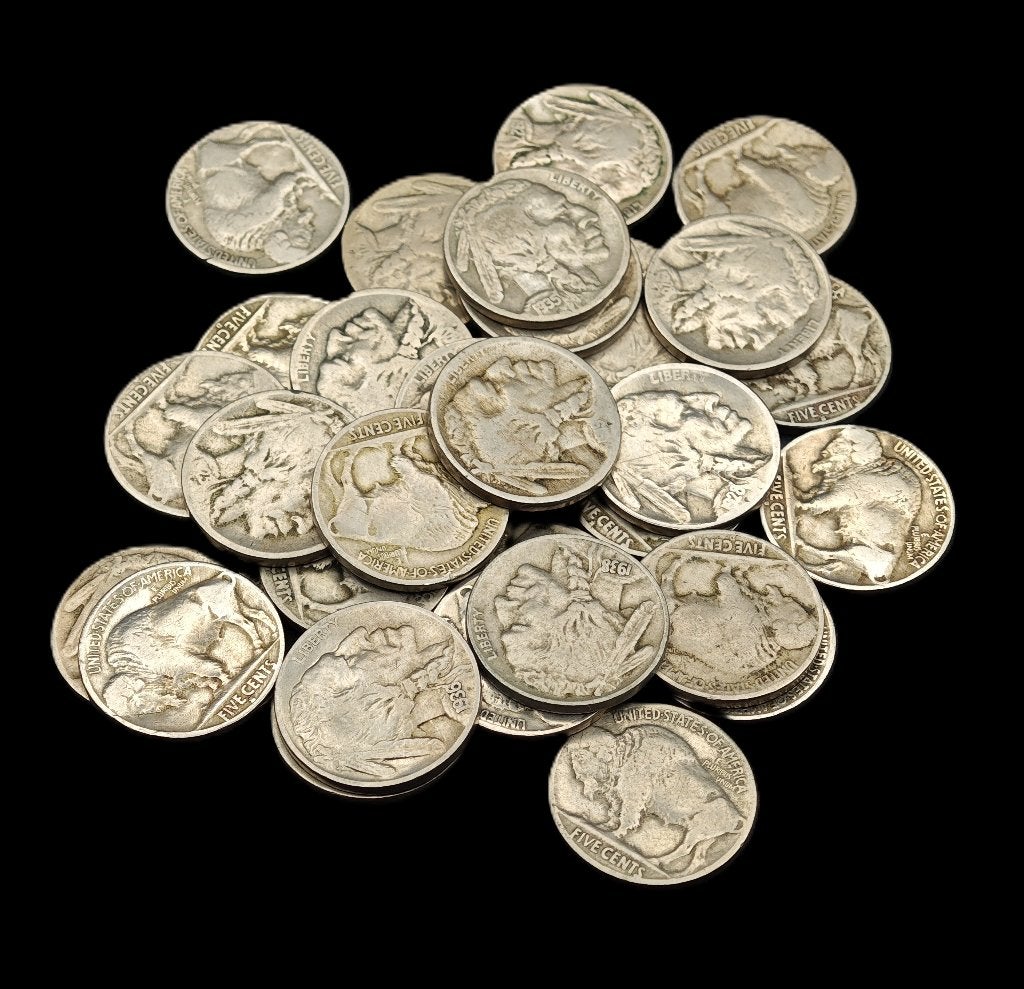 32x Buffalo Nickel USA, Ophalen of Verzenden, Noord-Amerika, Setje