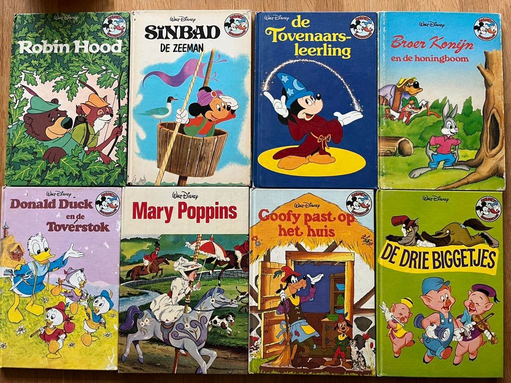 Disney boekenclub boekjes 1978, Boeken, Gelezen, Europa, Ophalen of Verzenden, Meerdere comics
