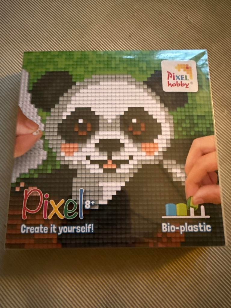 Leuk Pixelhobby setje - Panda, Hobby en Vrije tijd, Knutselen, Ophalen, Dieren, Nieuw, Meerkleurig