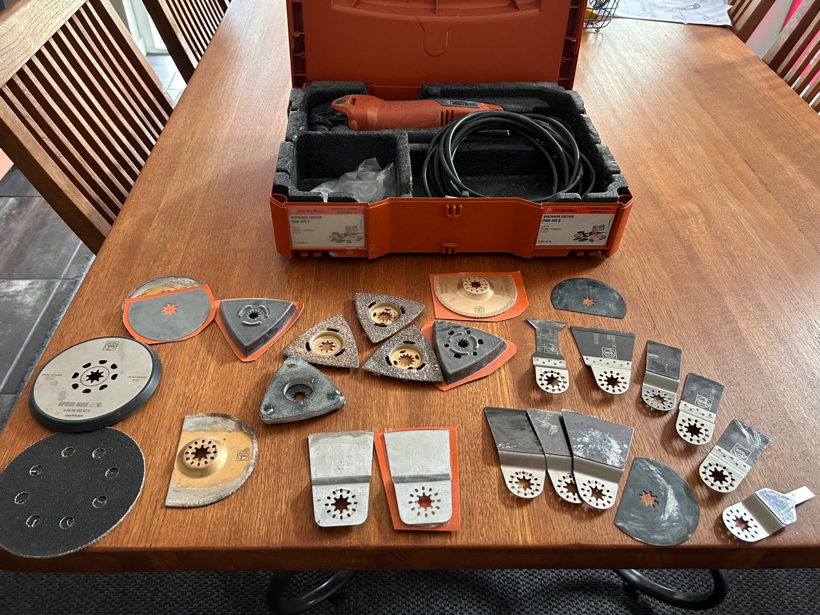 Fein Mutitool Multimaster FFM350 Q met accessoires, Ophalen, Gebruikt