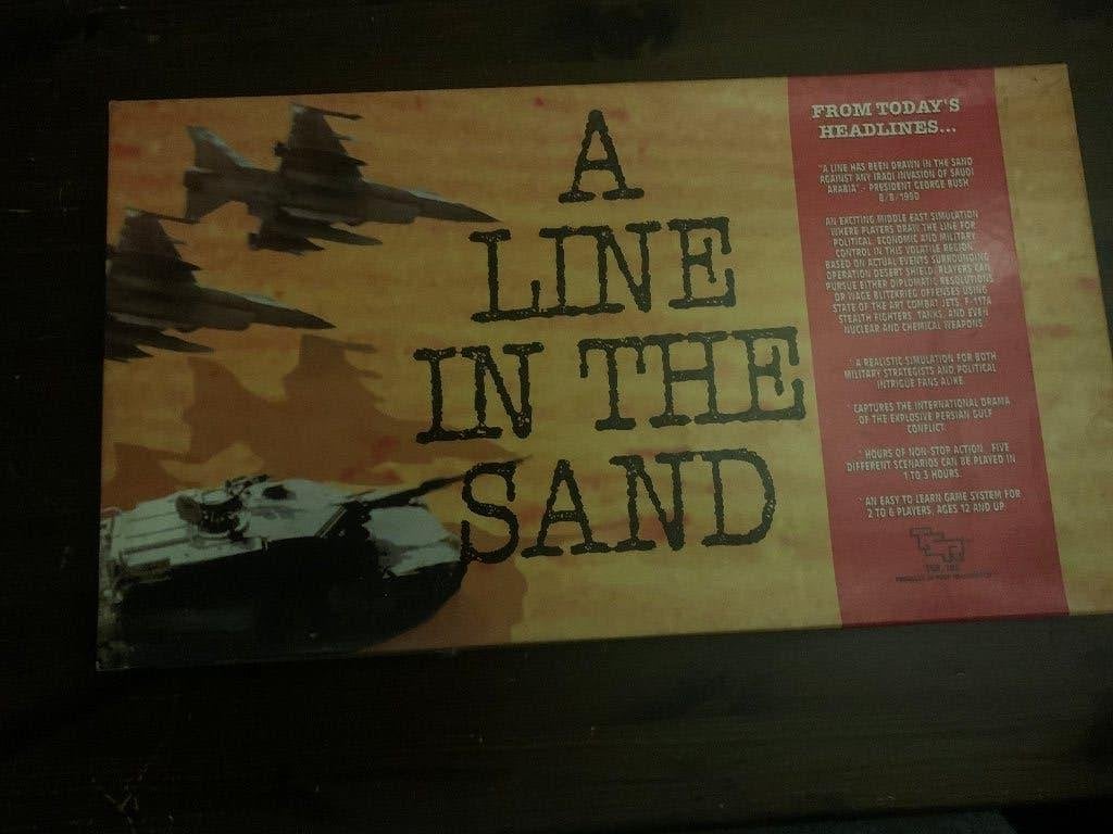 A Line in the Sand - TSR - 1991, Vijf spelers of meer, Ophalen of Verzenden, Gebruikt, TSR
