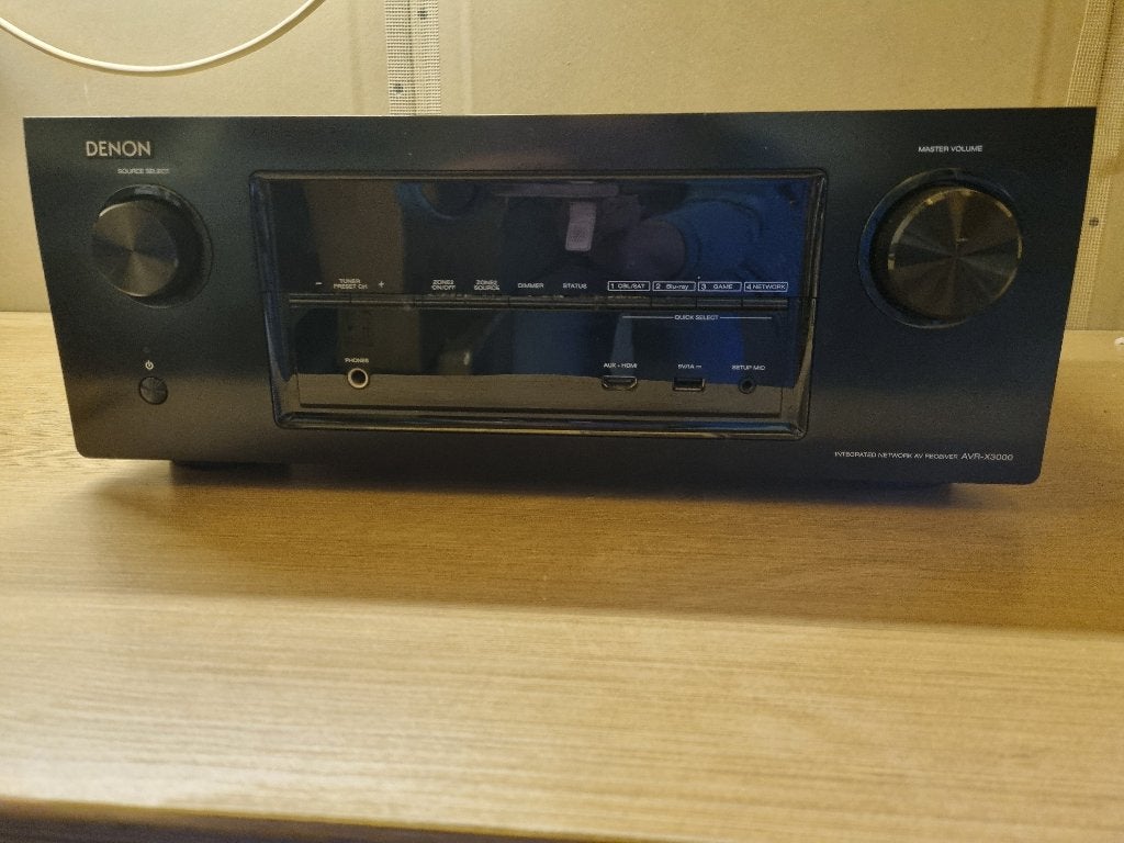 Denon AVR-X3000  7.2 kanaals AV receiver, Audio, Tv en Foto, Ophalen, Denon, Zo goed als nieuw, 120 watt of meer
