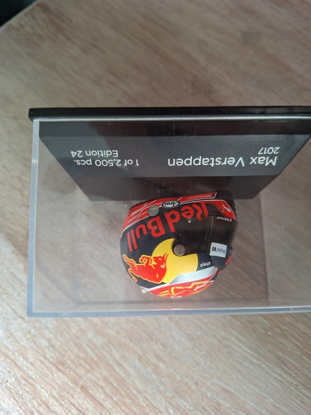 ma verstappen helm 1:8 2017 edition 24, Ophalen, Nieuw, Formule 1