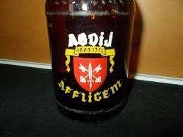 Affligem abdijbier folder jaren 80, Verzamelen, Biermerken, Gebruikt, Overige typen, Overige merken, Ophalen of Verzenden