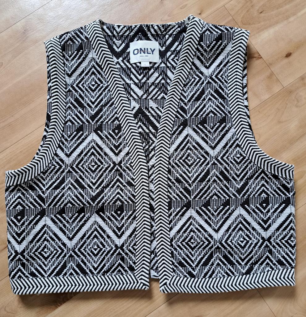 Gilet, Only, Zwart, Maat 42/44 (L), Ophalen of Verzenden