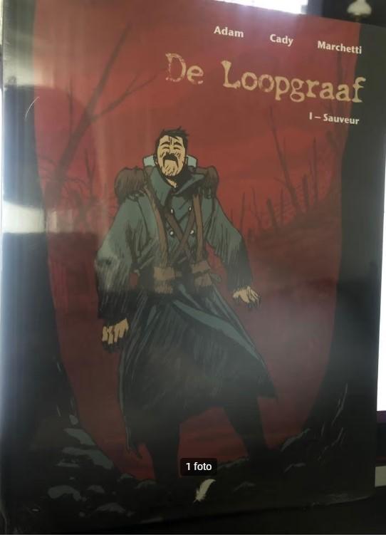 Sauveur de loopgraaf hardcover k5, Eén stripboek, Ophalen of Verzenden, Zo goed als nieuw