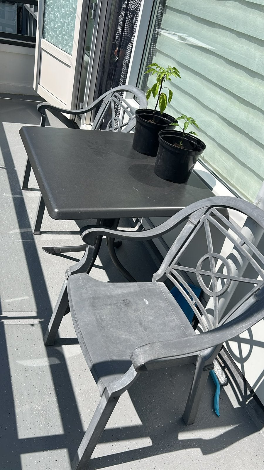 Tuinset, Ophalen, Gebruikt