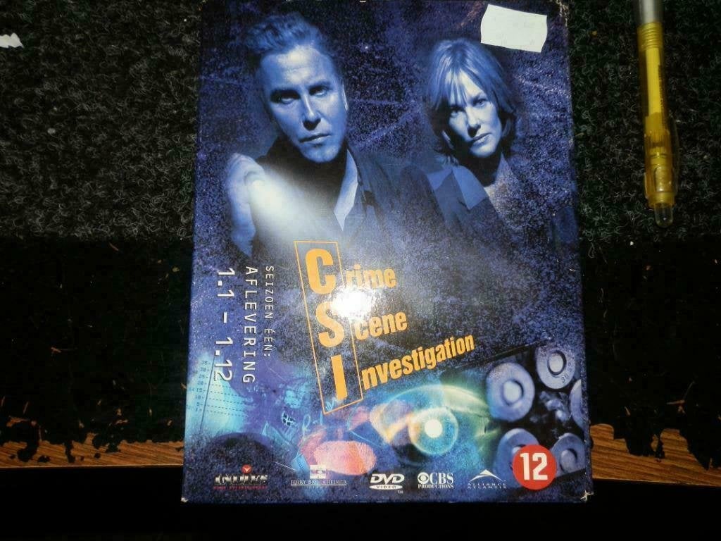Dvd Box CSI seizoen 1, Cd's en Dvd's, Dvd's | Actie, Vanaf 12 jaar, Ophalen of Verzenden, Actie
