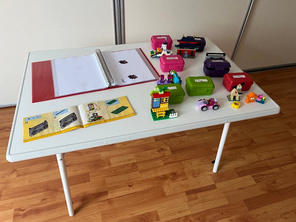 LEGO creatieve bouwsetjes, 7 doosjes, Ophalen, Zo goed als nieuw, Lego