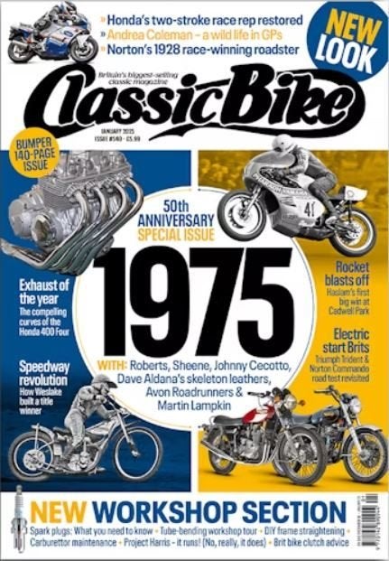 Classic Bike Magazine januari 2025, Verzenden, Gelezen