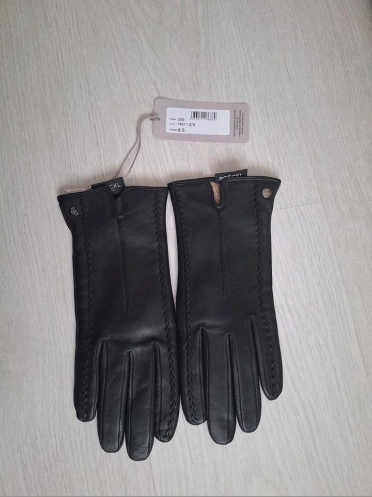 Roeckl leren handschoenen met wollen / kasjmier voering, Verzenden, Nieuw, Roeckl, Maat 36 (S)