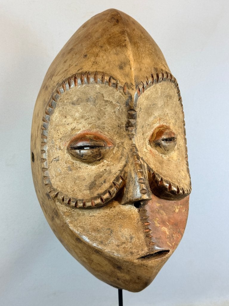 250682 Zeldzaam Afrikaans Ngbaka masker - Congo., Ophalen of Verzenden