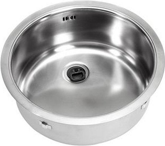 RVS Spoelbak 380 mm, Nieuw, Minder dan 100 cm, 25 tot 50 cm, Zilver