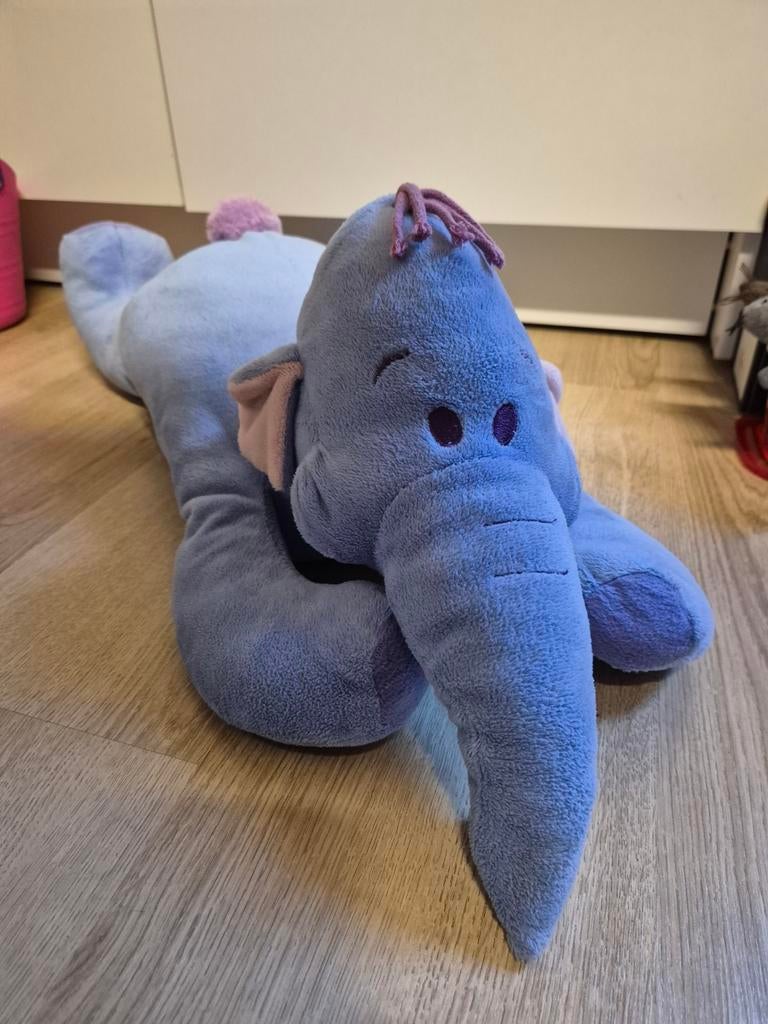 Liggende lollifant knuffel winnie de poeh, Ophalen of Verzenden