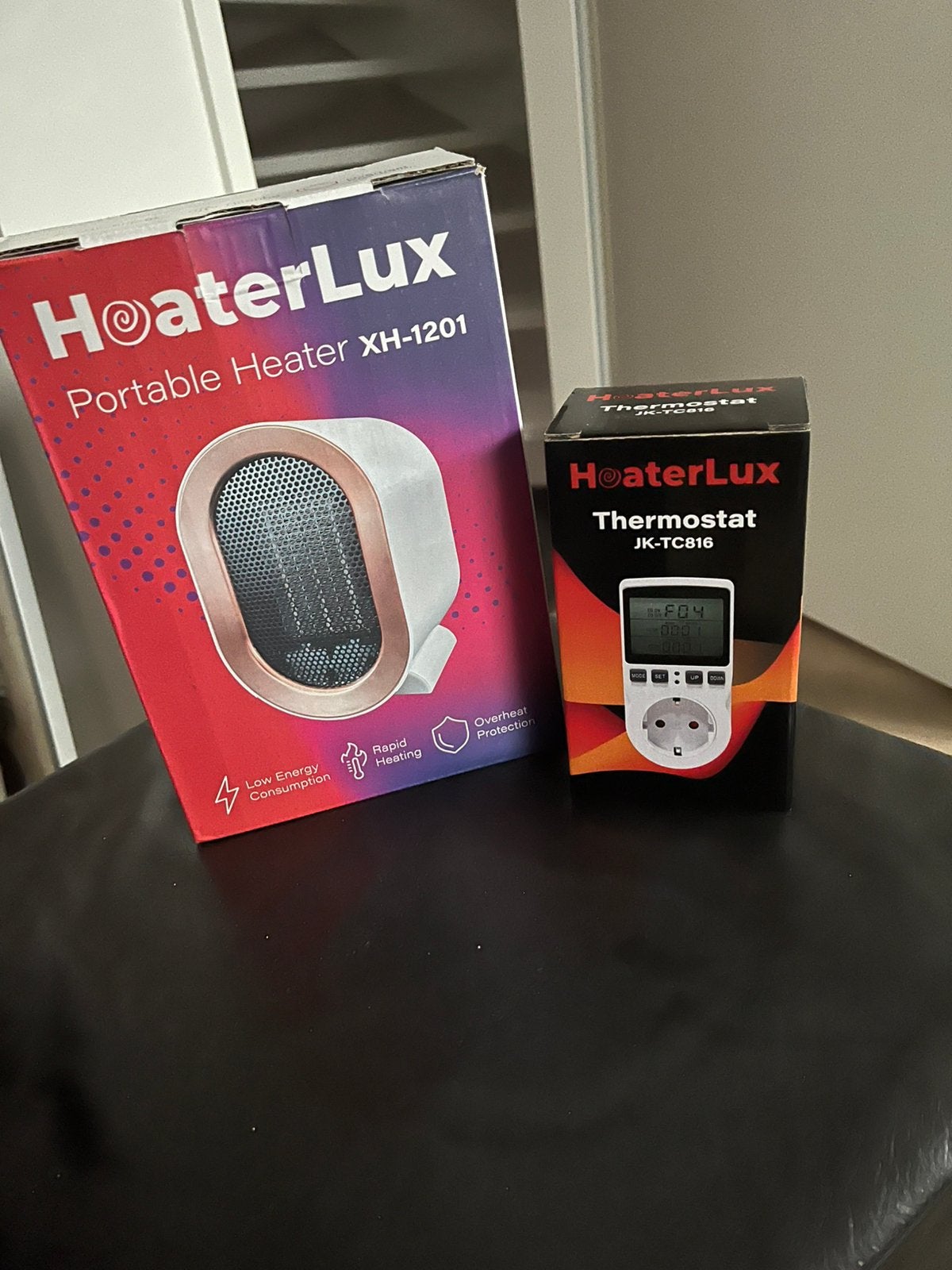 Nieuw Elektrische kacheltje met thermostaat, Huis en Inrichting, Ophalen, Overige soorten, Elektrisch, Nieuw