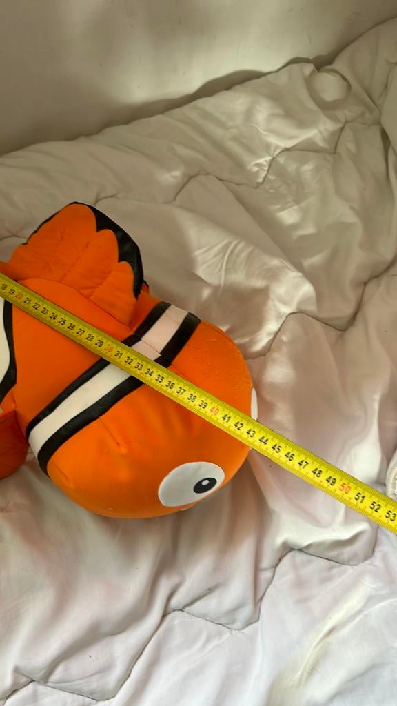 Nemo knuffel - Finding Nemo - 50 cm, Oranje, Gebruikt, Disney, Overige typen