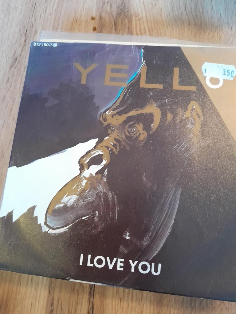 Yello 7 inch I love you, Cd's en Dvd's, Vinyl Singles, Ophalen of Verzenden, Zo goed als nieuw, Pop
