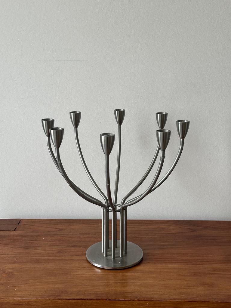 Vintage IKEA kandelaar, 8-armig, modern design, Ophalen of Verzenden, Overige materialen