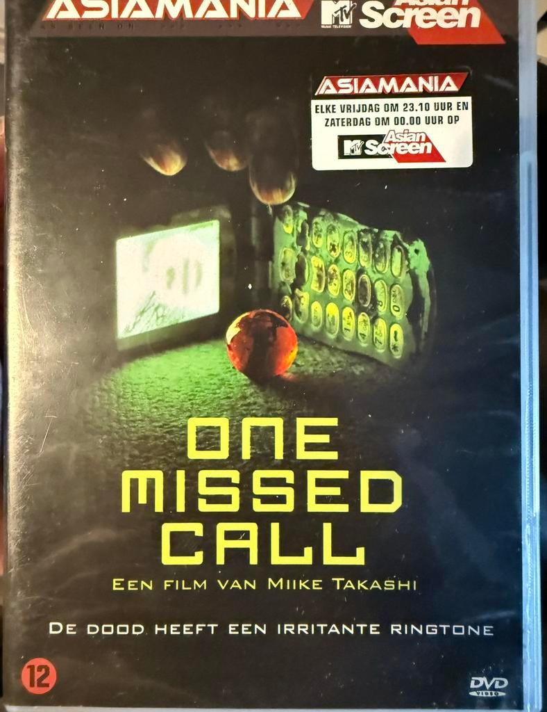 One missed call dvd nederlands ondertiteld asia mania, Vanaf 16 jaar, Ophalen of Verzenden, Zo goed als nieuw