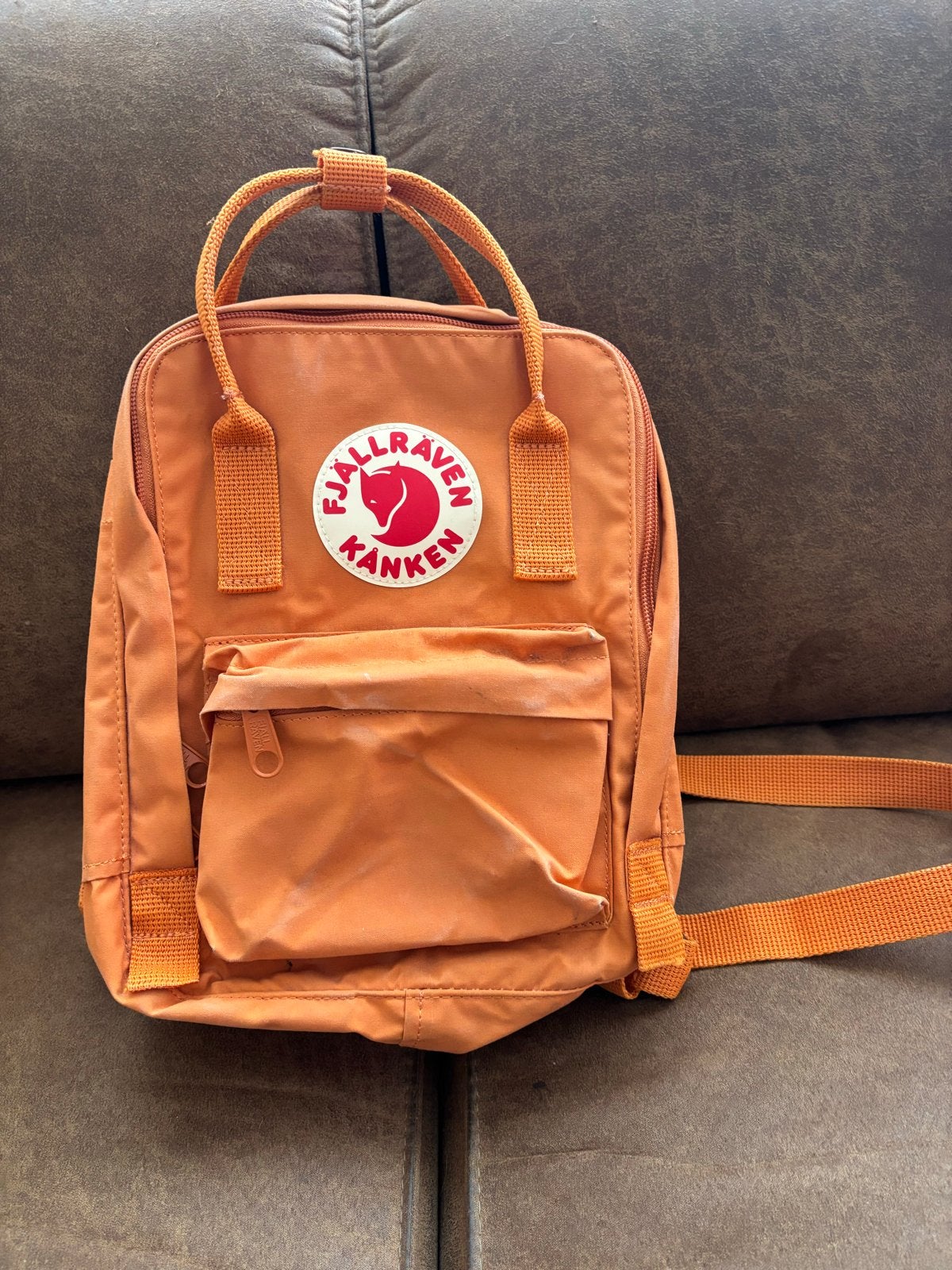 Fjällräven Kånken Mini Rugzak - Oranje, Overige merken, Minder dan 30 cm, Ophalen of Verzenden, Minder dan 25 cm