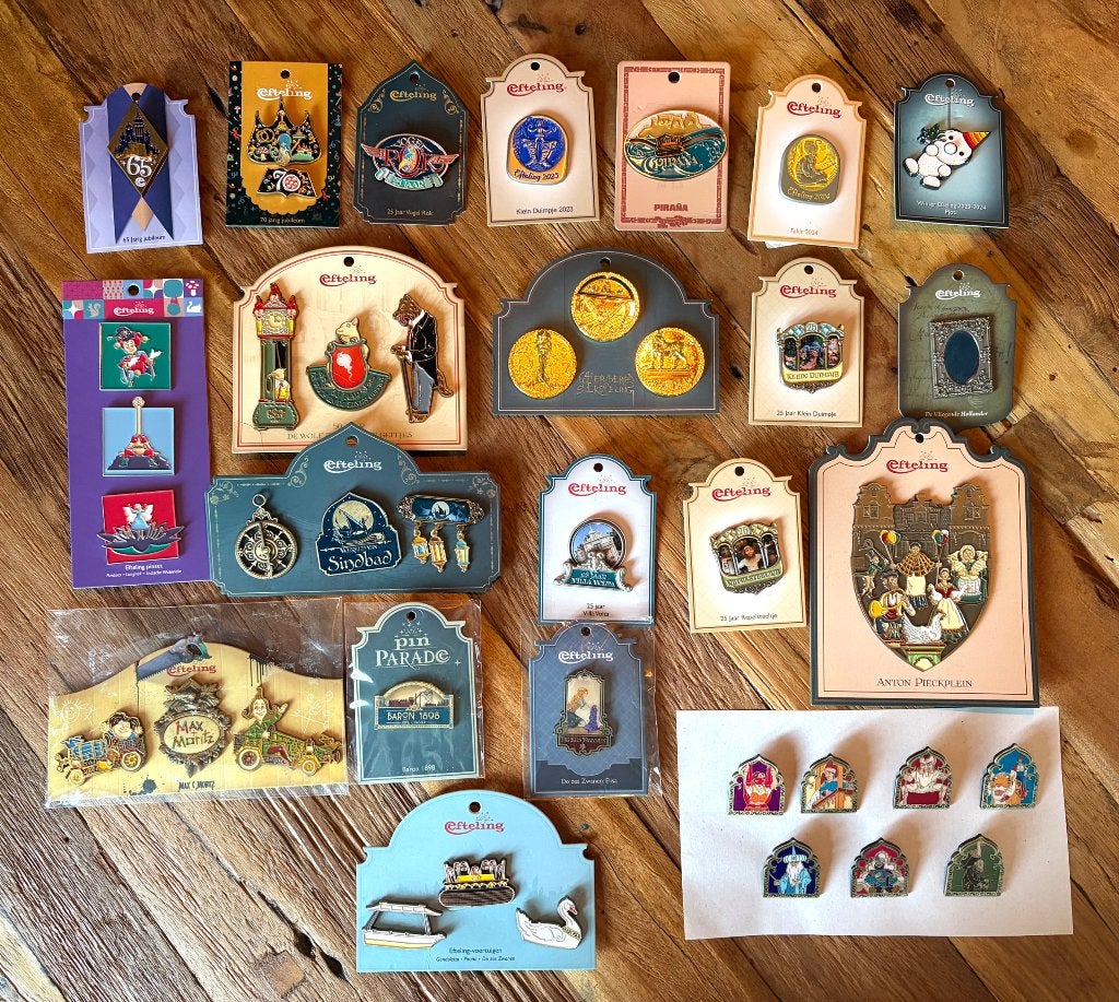 Efteling pin collectie, Ophalen of Verzenden, Nieuw, Button of Speldje