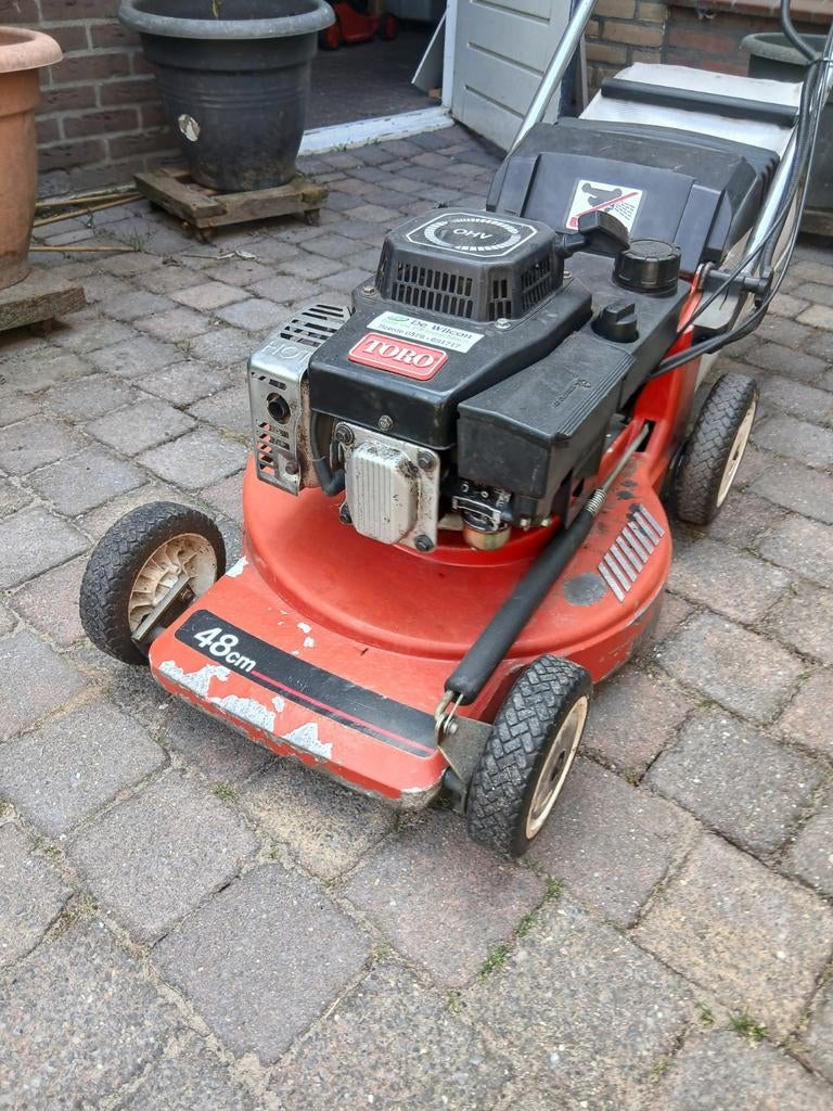 Toro Benzine Gazonmaaier  Motor Perfect, Aandrijving D, Tuin en Terras, Grasmaaiers, Ophalen, Gebruikt, Toro, Benzine-grasmaaier