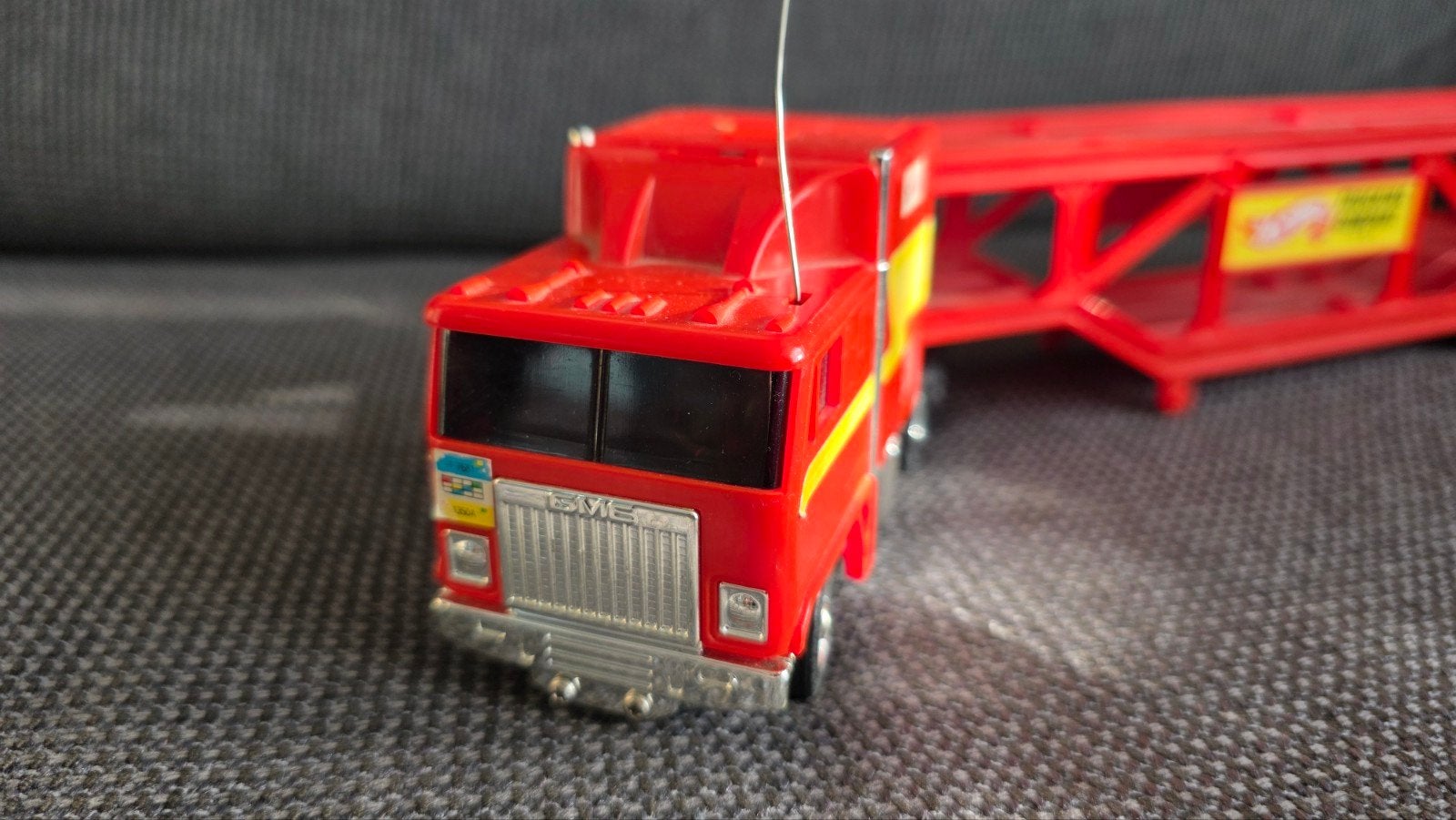 Hot Wheels RC Truck met trailer 1981 vintage, Hobby en Vrije tijd, Modelbouw | Radiografisch | Auto's, Elektro, Gebruikt, Ophalen of Verzenden