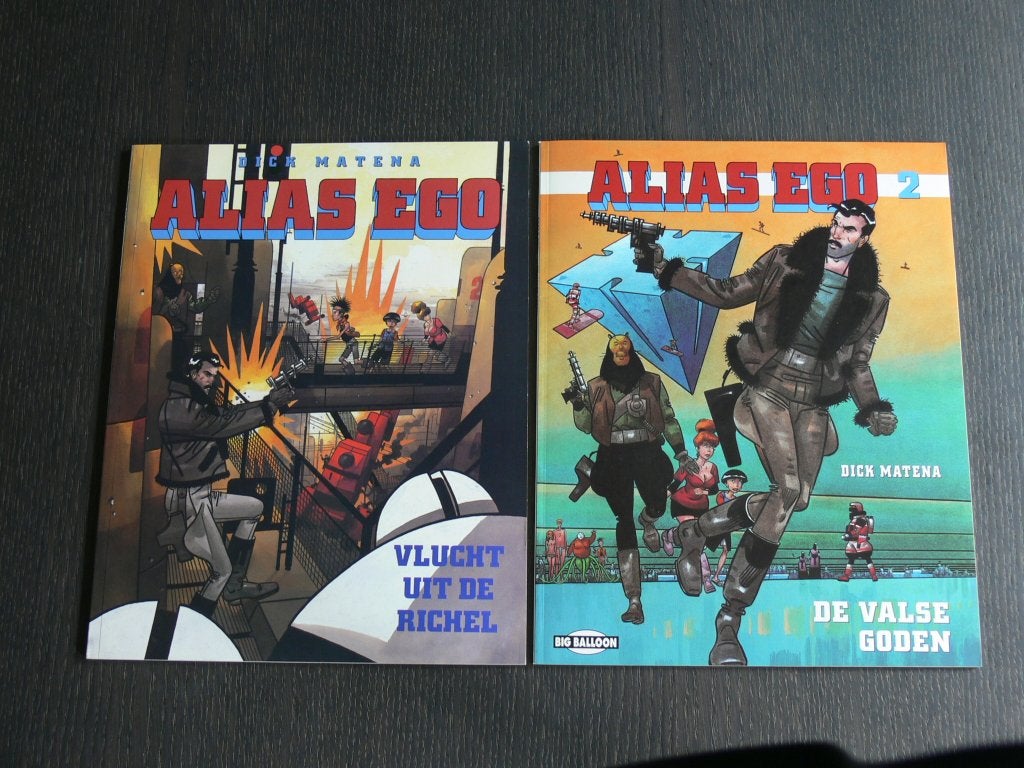 Alias Ego - 2 delen, Meerdere stripboeken, Ophalen of Verzenden, Zo goed als nieuw