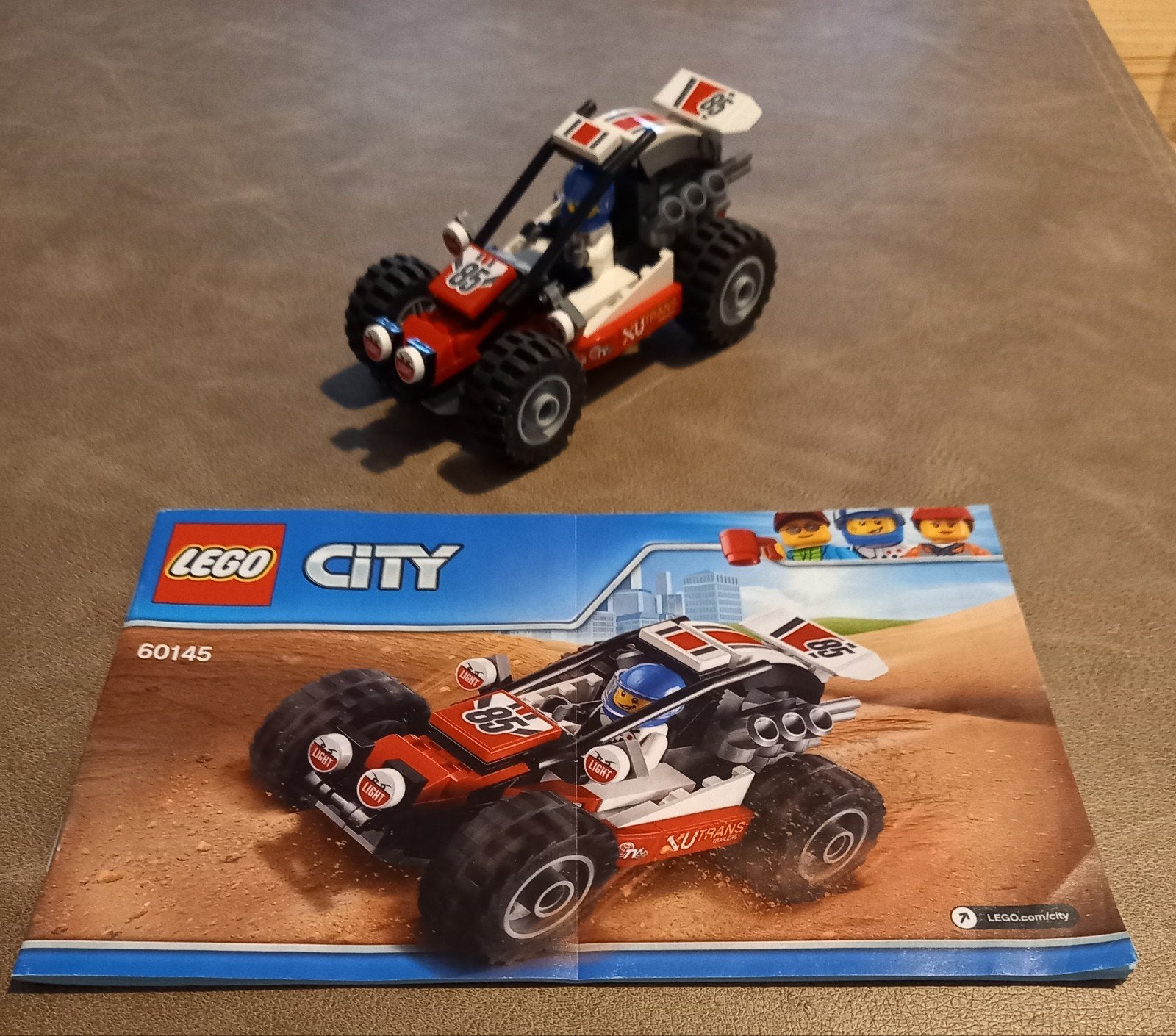 LEGO City 60145 Buggy compleet en gedemonteerd, Compleet, Lego, Ophalen of Verzenden, Complete set