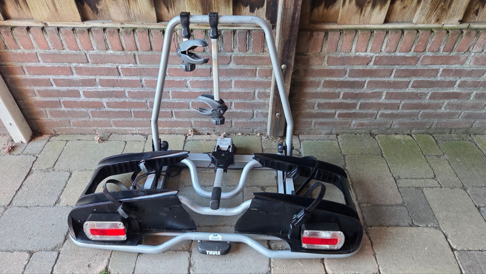 thule ep 916 fietsendrager, Ophalen, Gebruikt, Brede banden, 2 fietsen