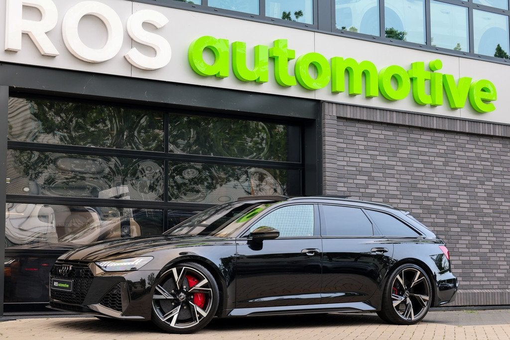 Audi RS6 Avant RS 6 TFSI quattro | DYNAMIC PLUS | KERAMISCH, Auto's, Audi, Automaat, Gebruikt, 600 pk, Leder
