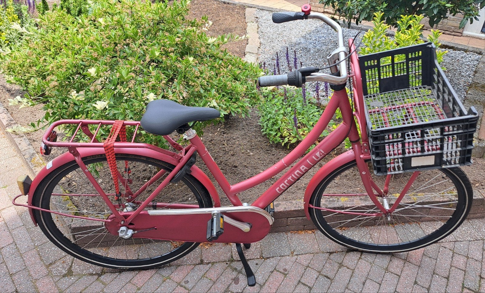 Cortina U4 met 3 versnellingen 28inch, Terugtraprem, Gebruikt, Versnellingen, 50 tot 53 cm