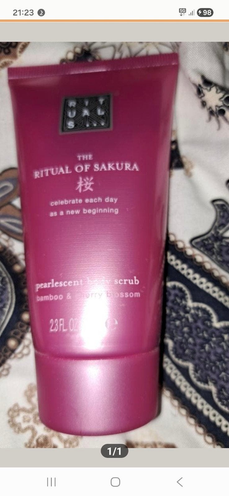Bodyscrub, Ophalen of Verzenden, Nieuw, Bad & Douche