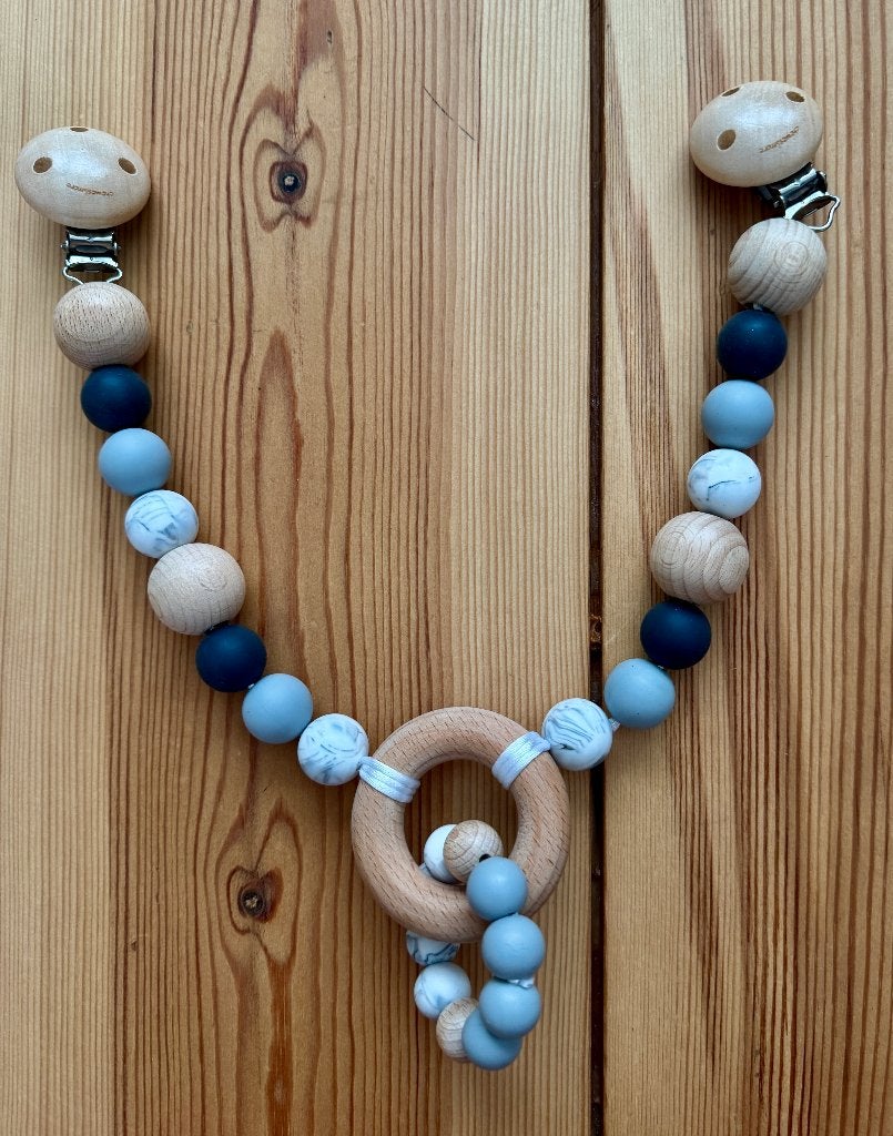 Chewies and More - Wagenspanner Ombre Blue / Blauw Hout, Ophalen of Verzenden, Zo goed als nieuw, Overige typen