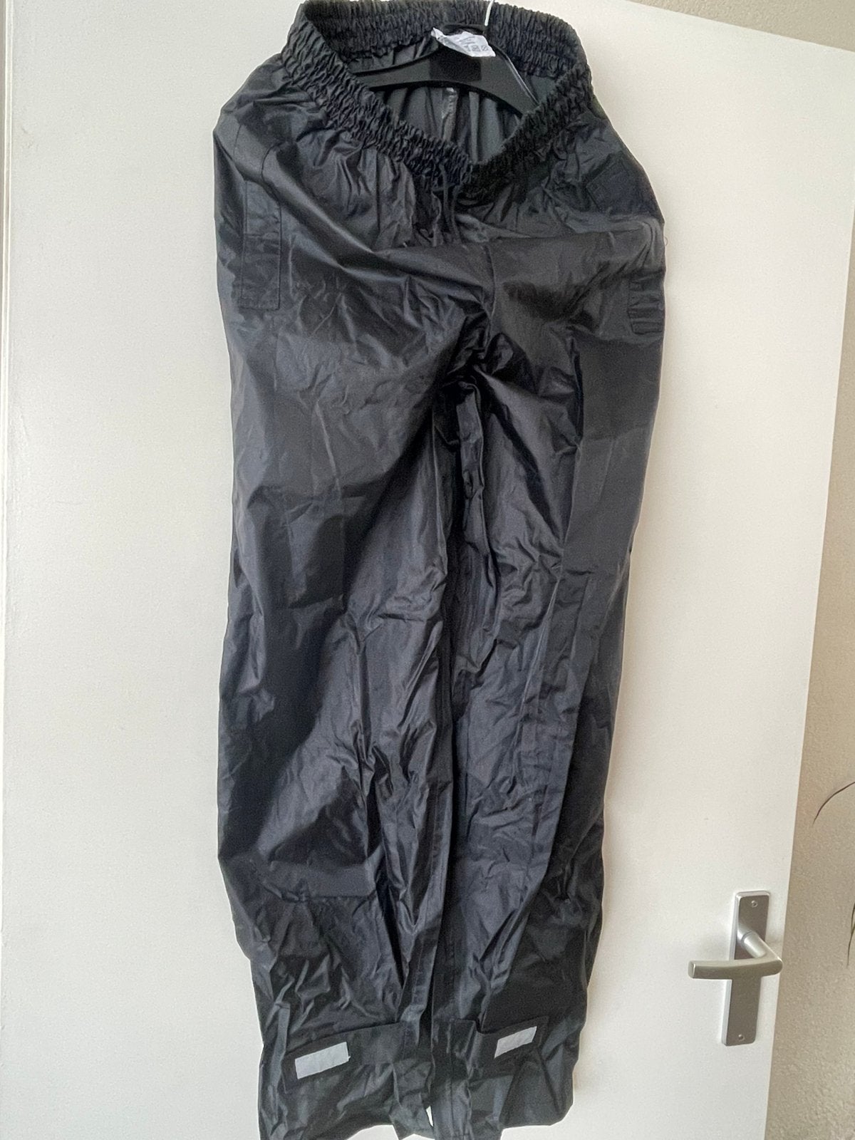 Regenbroek maat s zwart, Motoren, Ophalen, Tweedehands, Laarzen