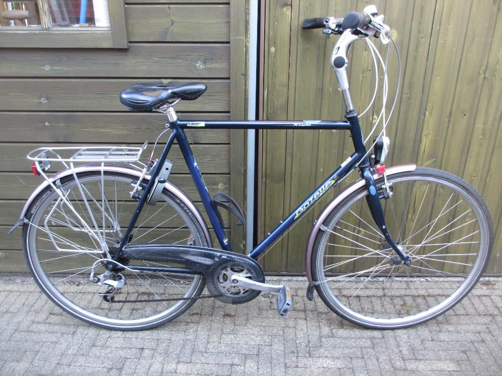 GAZELLE Herentourfiets Framehoogte 61 cm 24 versnellingen., Fietsen en Brommers, Fietsen | Heren | Herenfietsen, Ophalen, Gebruikt