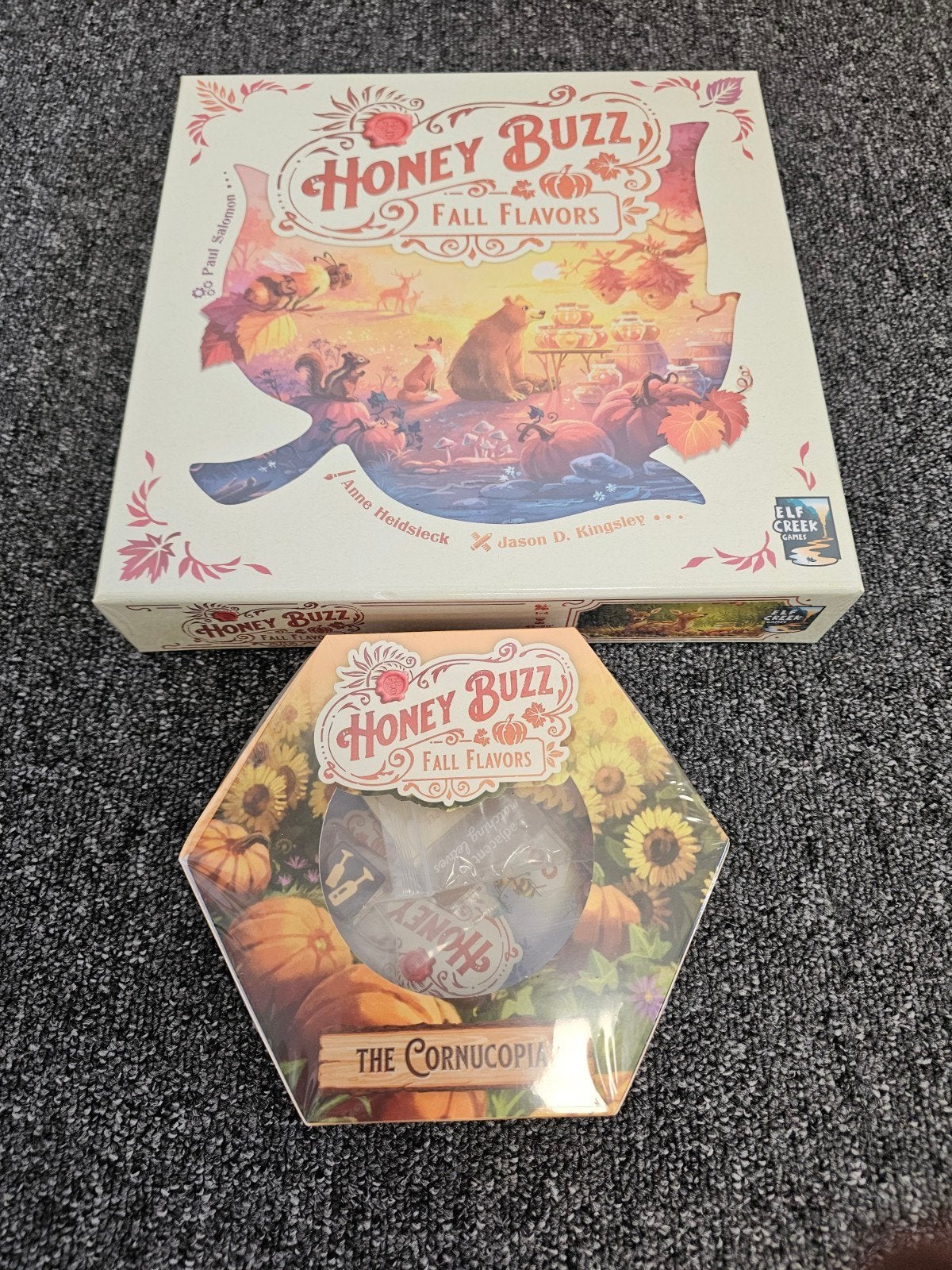 Honey Buzz: Fall Flavors & The Cornucopia (nieuw), Een of twee spelers, Ophalen of Verzenden, Nieuw, Elf Creek Games