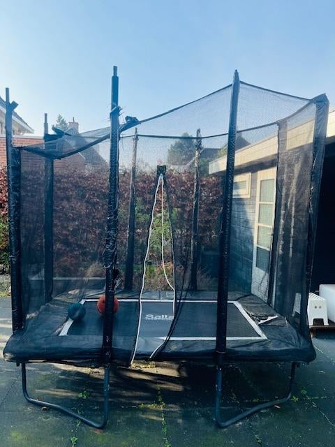trampoline gratis ophalen, Ophalen, Gebruikt