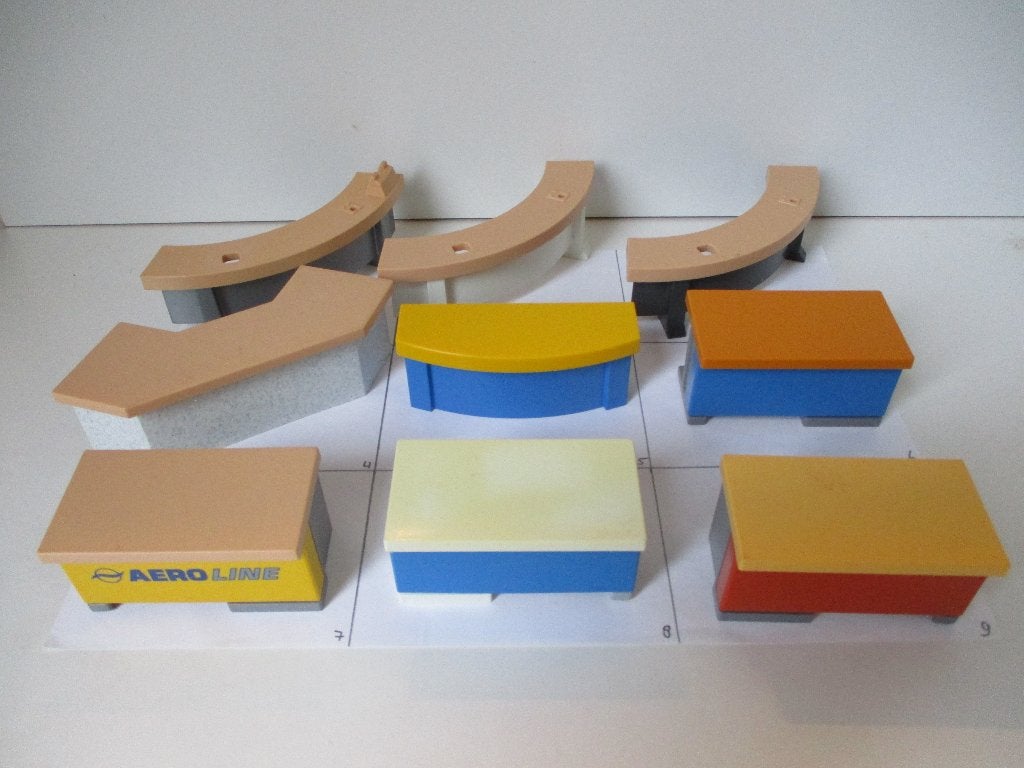 playmobil onderdelen bureau/desk/school/div, Losse onderdelen, Overige typen, Ophalen of Verzenden, Zo goed als nieuw