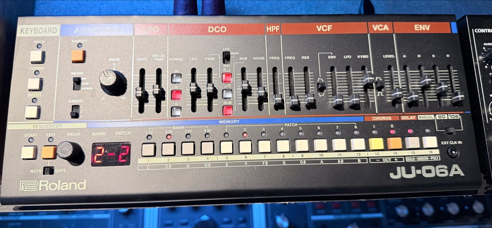 Roland JU-06a Boutique Synthesizer Module - in goede staat, Muziek en Instrumenten, Synthesizers, Ophalen of Verzenden, Zo goed als nieuw