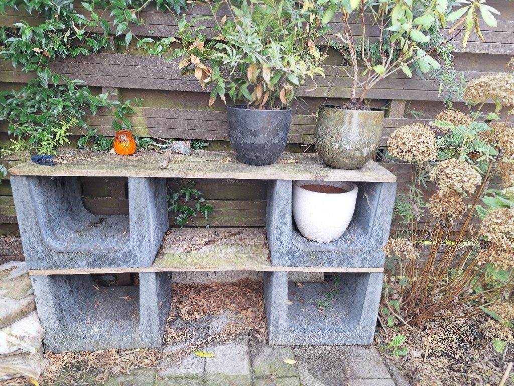 Stenen buitenkast (Gratis af te halen), Tuin en Terras, Ophalen, Gebruikt