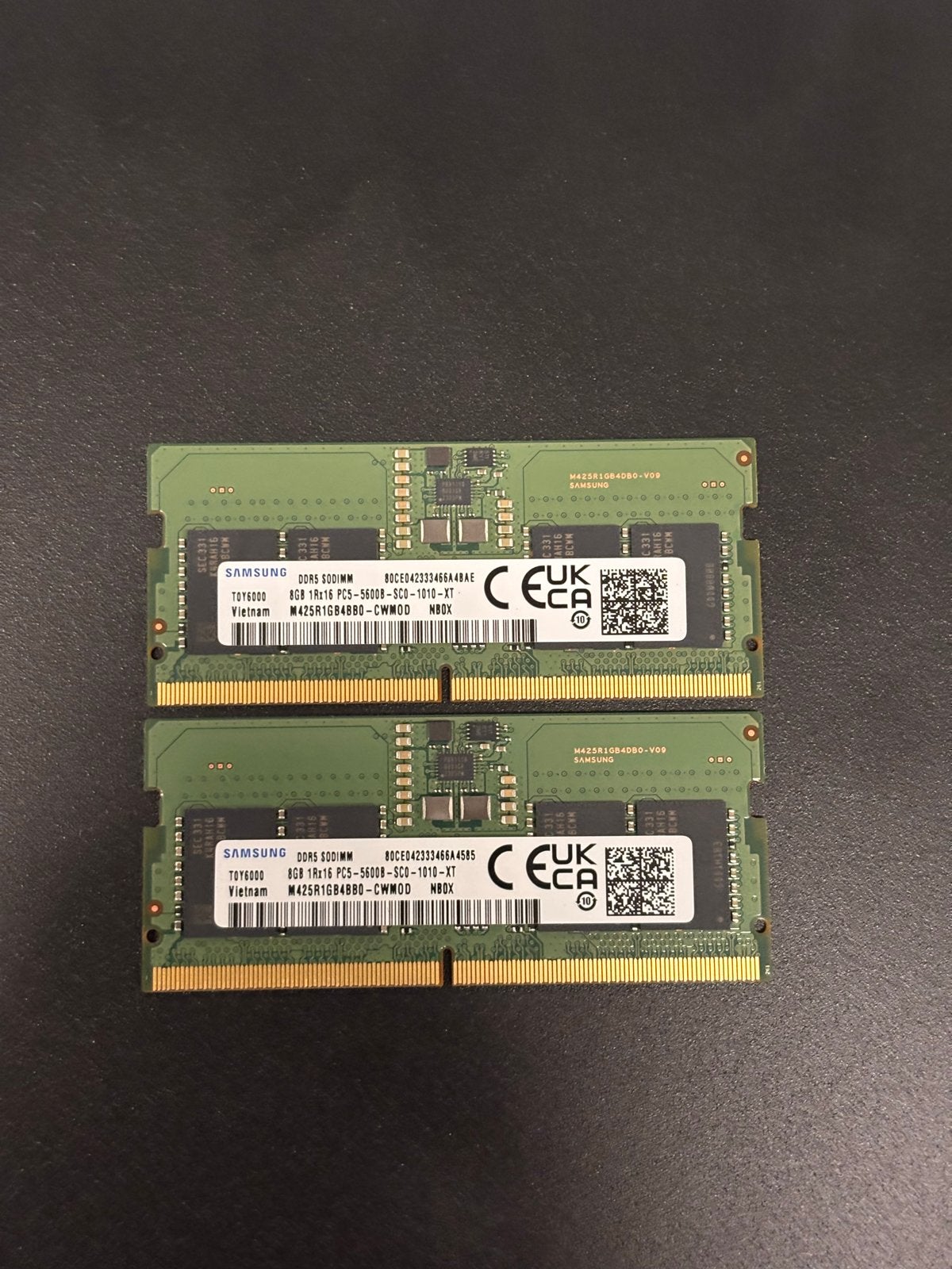 16GB DDR5 SODIMM RAM geheugen