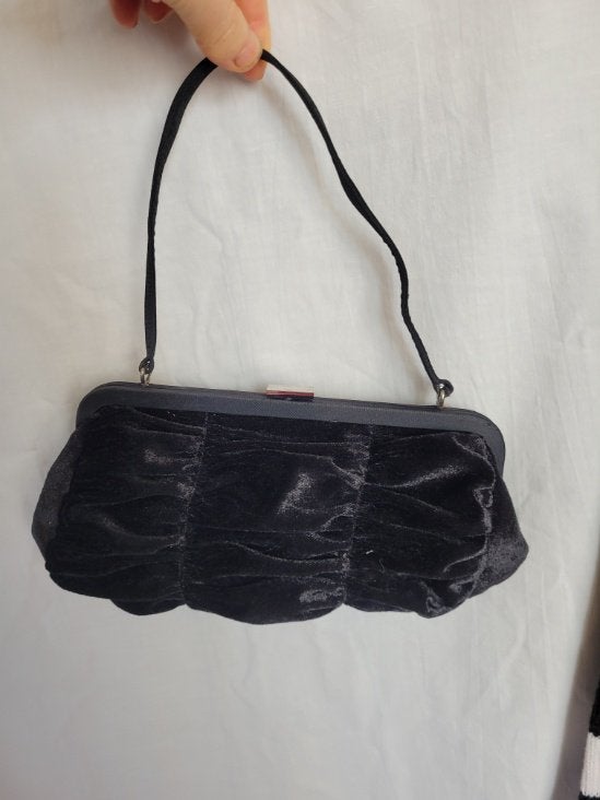 Chique zwart handtasje 21x11 cm merk V&D, ., Zwart, Ophalen of Verzenden, Zo goed als nieuw