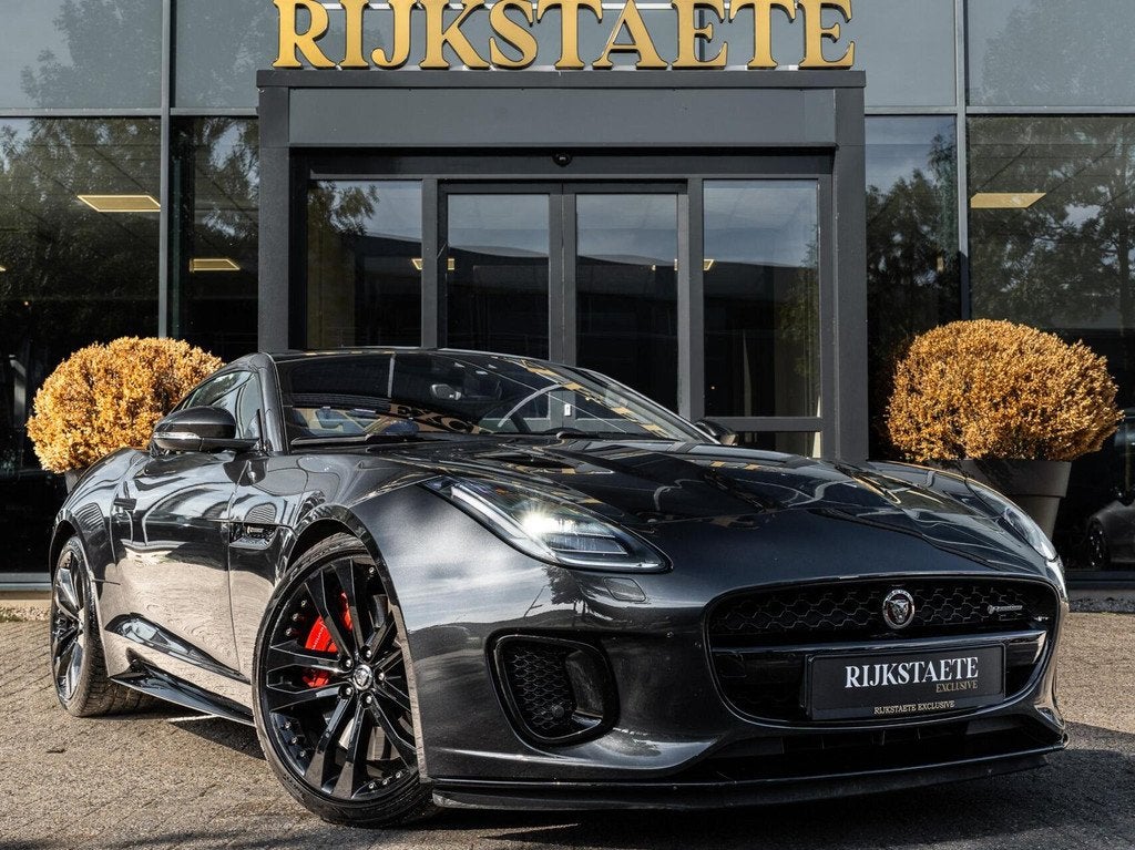 Jaguar F-type 3.0 V6 AWD R-Dynamic P380 |PANO|MERIDIAN|20'', Auto's, Jaguar, 2995 cc, Bedrijf, Vierwielaandrijving, 2 stoelen