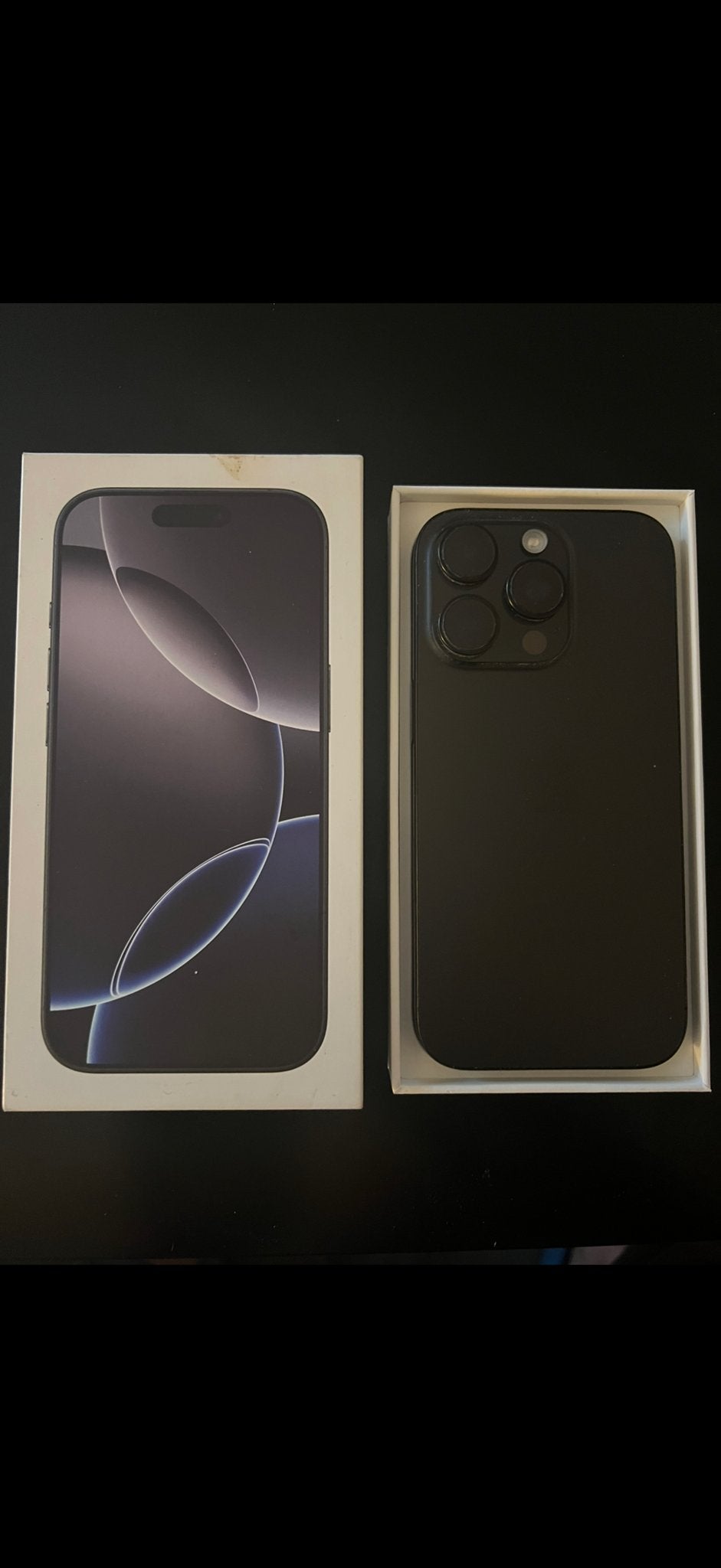iPhone 16Pro  256GB Zwart