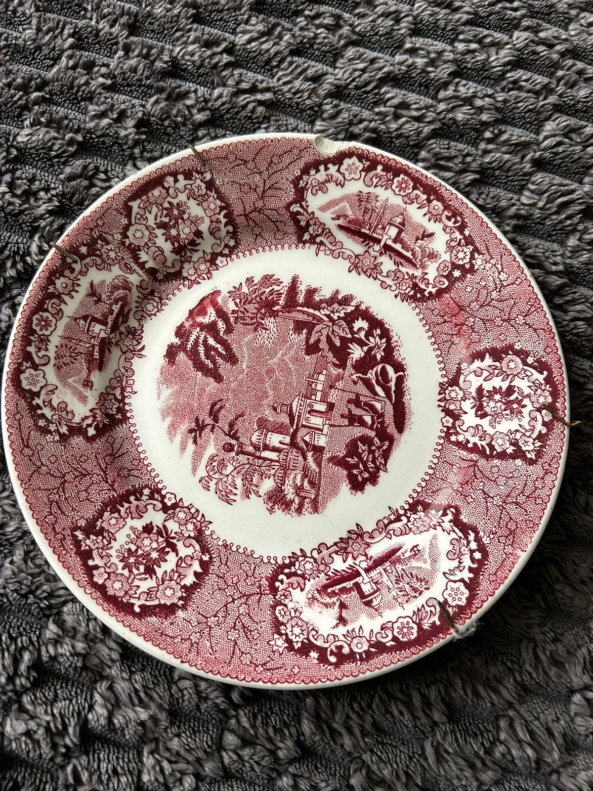 Mooi brocant wandbordje, Ophalen