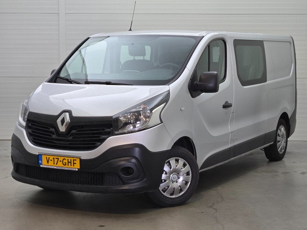 Renault Trafic 1.6 dCi T29 L2H1 Comfort Dubbele Cabine 2016, Auto's, Bestelauto's, Voorwielaandrijving, Parkeersensor, 15 km/l